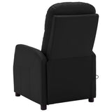 NNEVL Electric Massage Reclining Chair Black Faux Leather