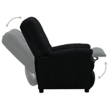 NNEVL Electric Recliner Black Fabric