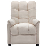 NNEVL Electric Recliner Cream Fabric