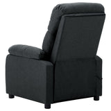 NNEVL Electric Massage Recliner Chair Dark Grey Fabric
