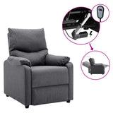 NNEVL Electric TV Recliner Dark Grey Fabric