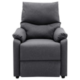 NNEVL Electric TV Recliner Dark Grey Fabric