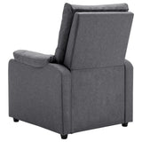 NNEVL Electric TV Recliner Dark Grey Fabric