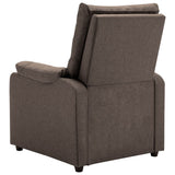 NNEVL Electric TV Recliner Brown Fabric