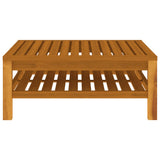 NNEVL Coffee Table 65x65x35 cm Solid Acacia Wood