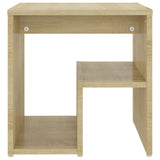 NNEVL Bed Cabinet Sonoma Oak 40x30x40 cm Chipboard