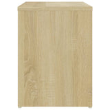 NNEVL Bed Cabinet Sonoma Oak 40x30x40 cm Chipboard