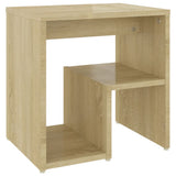 NNEVL Bed Cabinets 2 pcs Sonoma Oak 40x30x40 cm Chipboard