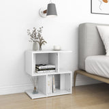 NNEVL Bedside Cabinets 2 pcs White 50x30x51.5 cm Chipboard