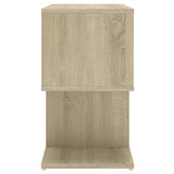 NNEVL Bedside Cabinets 2 pcs Sonoma Oak 50x30x51.5 cm Chipboard