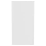 NNEVL Side Table White 50x26x50 cm Chipboard