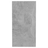 NNEVL Side Table Concrete Grey 50x26x50 cm Chipboard