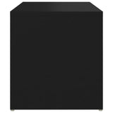 NNEVL Side Table Black 59x36x38 cm Chipboard