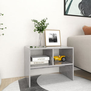 NNEVL Side Table Concrete Grey 60x40x45 cm Chipboard