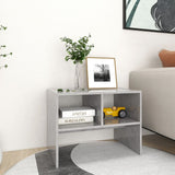 NNEVL Side Table Concrete Grey 60x40x45 cm Chipboard