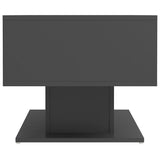 NNEVL Coffee Table Grey 103.5x50x44.5 cm Chipboard