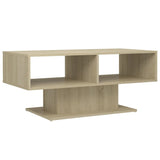NNEVL Coffee Table Sonoma Oak 103.5x50x44.5 cm Chipboard