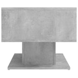 NNEVL Coffee Table Concrete Grey 103.5x50x44.5 cm Chipboard