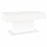 NNEVL Coffee Table White 96x50x45 cm Chipboard
