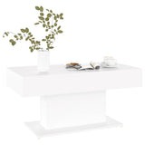NNEVL Coffee Table White 96x50x45 cm Chipboard