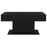 NNEVL Coffee Table Black 96x50x45 cm Chipboard