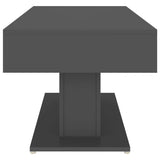 NNEVL Coffee Table Grey 96x50x45 cm Chipboard