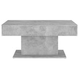 NNEVL Coffee Table Concrete Grey 96x50x45 cm Chipboard