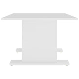 NNEVL Coffee Table White 103.5x60x40 cm Chipboard
