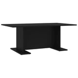 NNEVL Coffee Table Black 103.5x60x40 cm Chipboard