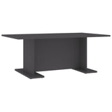 NNEVL Coffee Table Grey 103.5x60x40 cm Chipboard
