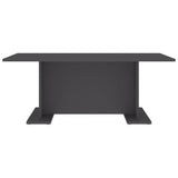 NNEVL Coffee Table Grey 103.5x60x40 cm Chipboard