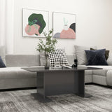 NNEVL Coffee Table Grey 103.5x60x40 cm Chipboard