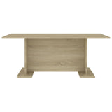 NNEVL Coffee Table Sonoma Oak 103.5x60x40 cm Chipboard