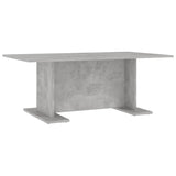 NNEVL Coffee Table Concrete Grey 103.5x60x40 cm Chipboard