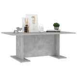 NNEVL Coffee Table Concrete Grey 103.5x60x40 cm Chipboard