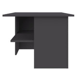 NNEVL Coffee Table Grey 90x60x46.5 cm Chipboard