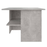 NNEVL Coffee Table Concrete Grey 90x60x46.5 cm Chipboard