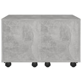 NNEVL Coffee Table Concrete Grey 60x60x38 cm Chipboard