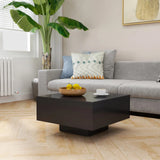 NNEVL Coffee Table Grey 60x60x31.5 cm Chipboard