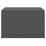 NNEVL 3 Piece Nesting Coffee Table Set Grey 60x60x38 cm Chipboard