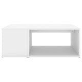 NNEVL Coffee Table White 90x67x33 cm Chipboard