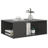 NNEVL Coffee Table Grey 90x67x33 cm Chipboard