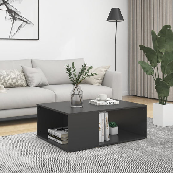 NNEVL Coffee Table Grey 90x67x33 cm Chipboard