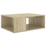 NNEVL Coffee Table Sonoma Oak 90x67x33 cm Chipboard