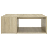 NNEVL Coffee Table Sonoma Oak 90x67x33 cm Chipboard