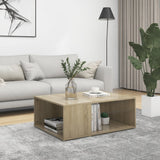 NNEVL Coffee Table Sonoma Oak 90x67x33 cm Chipboard