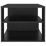 NNEVL Coffee Table Black 100x50x40 cm Chipboard