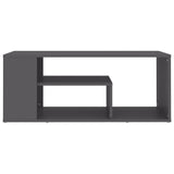 NNEVL Coffee Table Grey 100x50x40 cm Chipboard