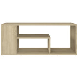 NNEVL Coffee Table Sonoma Oak 100x50x40 cm Chipboard