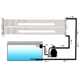 NNEVL Solar Pool Heater Panel 6 pcs 80x620 cm